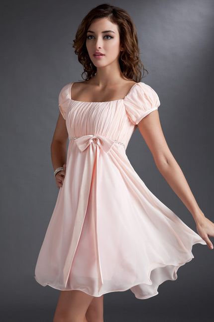 Robe Trapèze Douceur Pêche - gallery 2