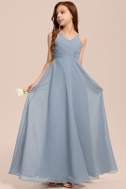 Robe Trapèze Vert Doux Éclat - gallery 1