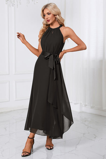 Robe Trapèze Chiffon Maxi - gallery 8