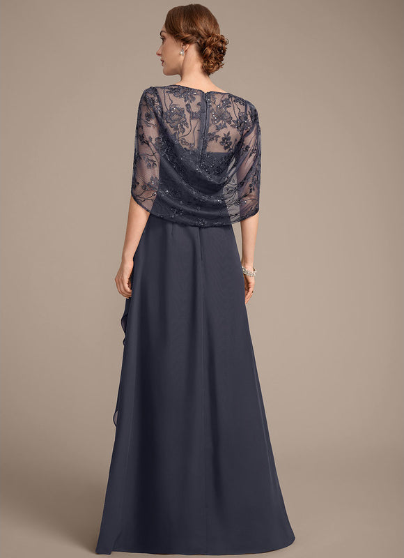 Robe Trapèze Rêve Sombre Légèreté - gallery 5