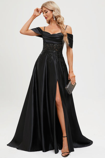 Robe Trapèze Satin Luxe - gallery 3