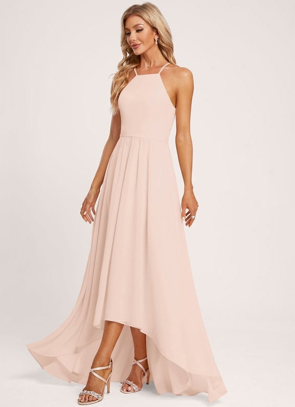 Robe Trapèze Chiffon Éthérée - gallery 5