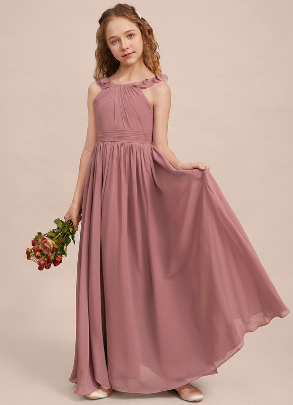 Robe Trapèze Mousseline Fleurie - gallery 5