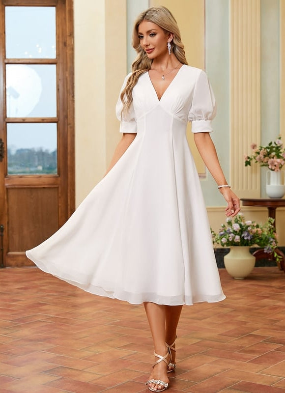 Robe Trapèze Élégance Fluidité - gallery 3