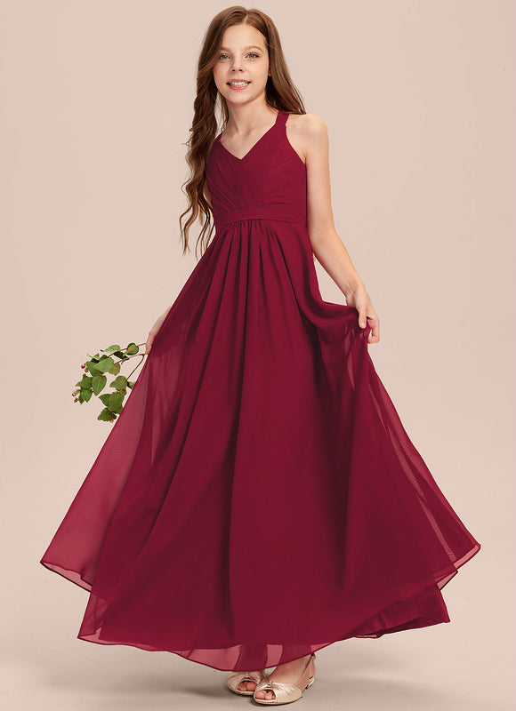 Robe Trapèze Vert Doux Éclat - gallery 2