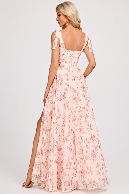 Robe Trapèze Élégante Vert Clair - gallery 5