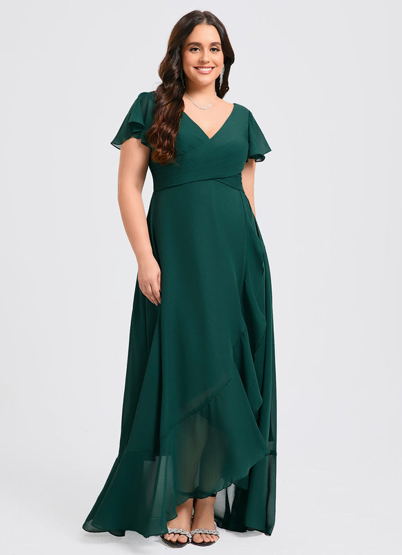 Robe Trapèze Fluide Asymétrique - gallery 9