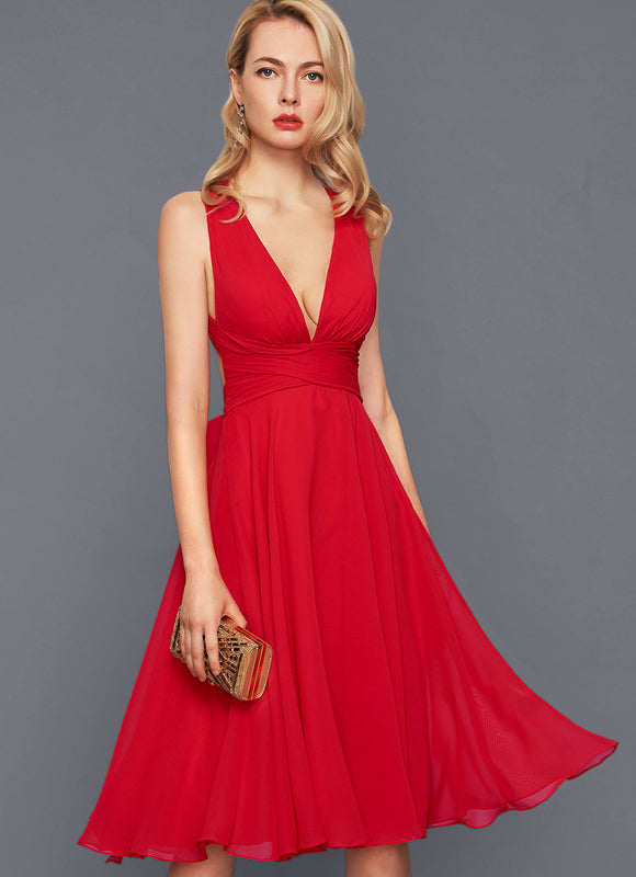 Robe Trapèze Flamme Légère