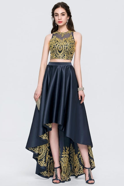 Robe Trapèze Satin Étoile Mystique - gallery 1