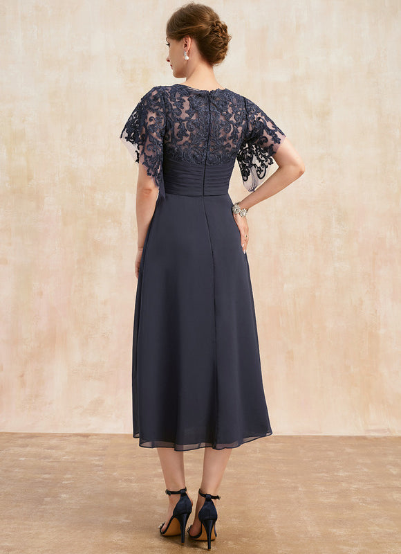 Robe Trapèze Mère Éventail - gallery 4