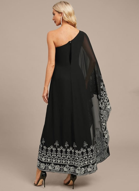 Robe Trapèze Chic Monochrome - gallery 7