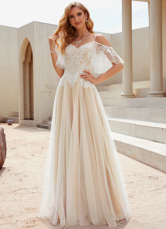 Robe Trapèze Éthérée Tulle - gallery 2