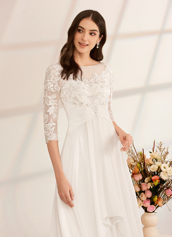 Robe Trapèze Luxe Flottant - gallery 3