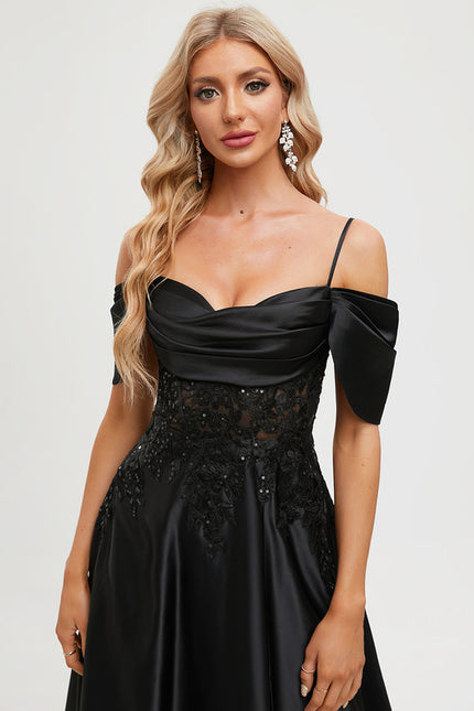 Robe Trapèze Satin Luxe - gallery 4