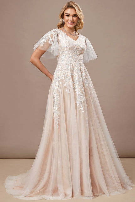 Robe Trapèze Rêve Tulle Élyséen - gallery 2