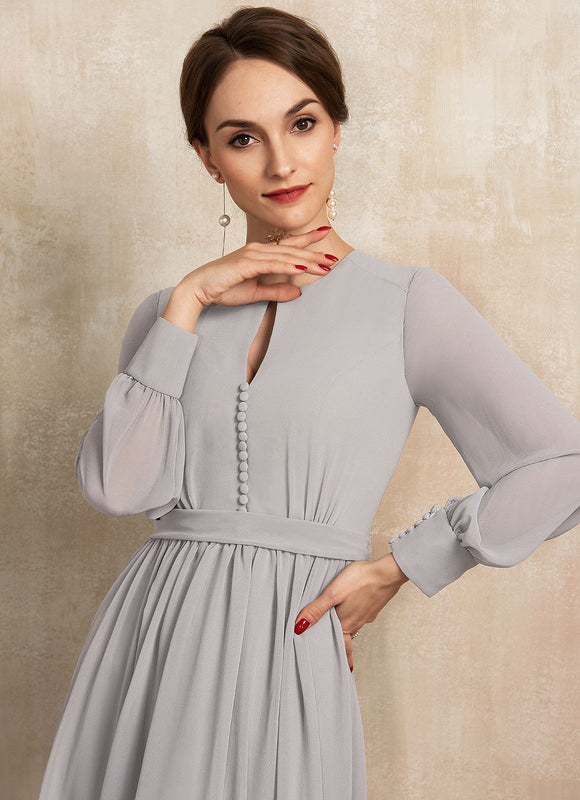 Robe Trapèze Éclat Nuageux - gallery 5