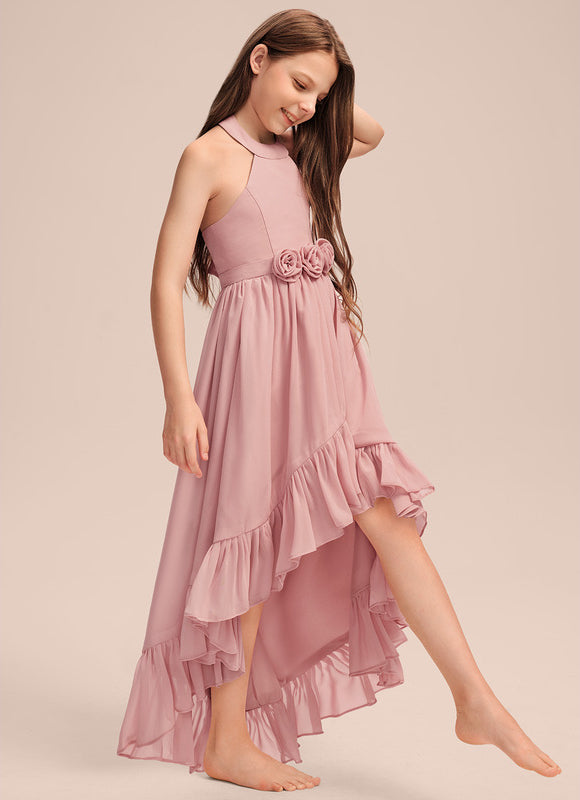 Robe Trapèze Éclosion Rosée - gallery 4