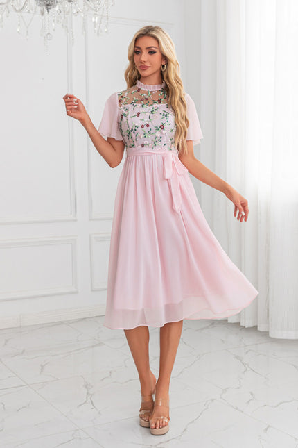 Robe Trapeze Femme Elegante - gallery 4