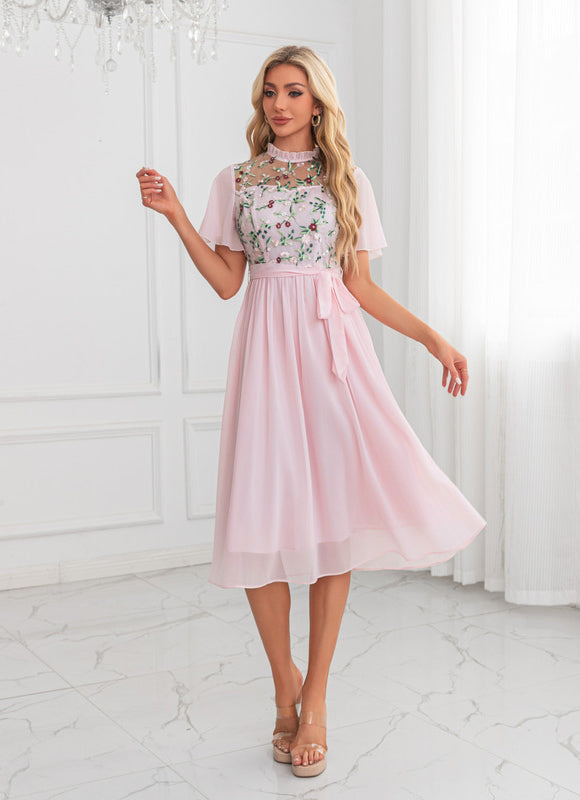 Robe Trapeze Femme Elegante - gallery 4
