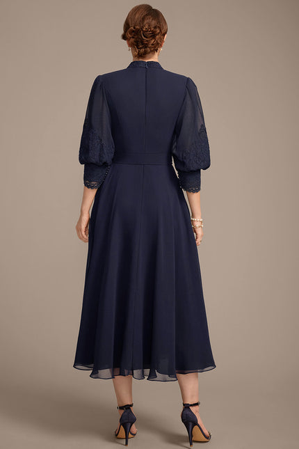Robe Trapeze Ceinturée - gallery 5