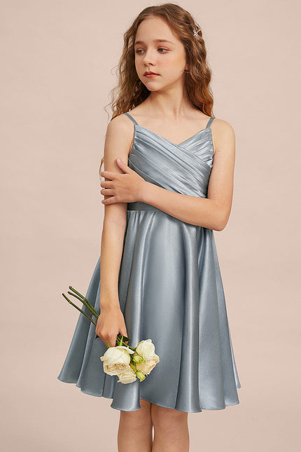 Robe Trapèze Satinée Junior - gallery 1