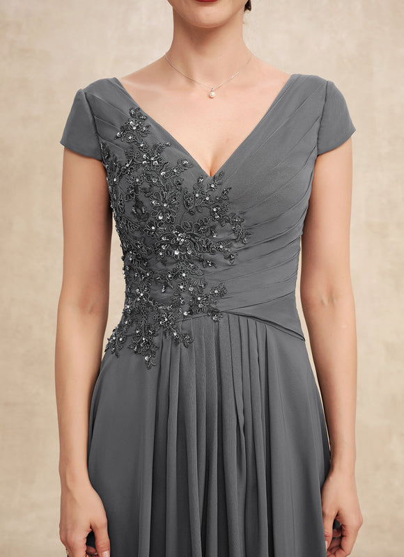 Robe Trapèze Sérénité Charbonnée - gallery 6