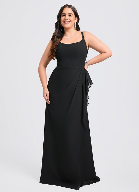 Robe Trapèze Flottante Aqua - gallery 8