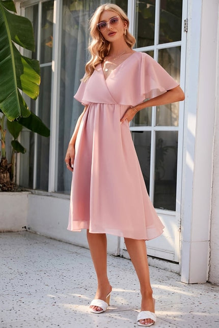 Robe Trapèze Chic Olivâtre - gallery 3