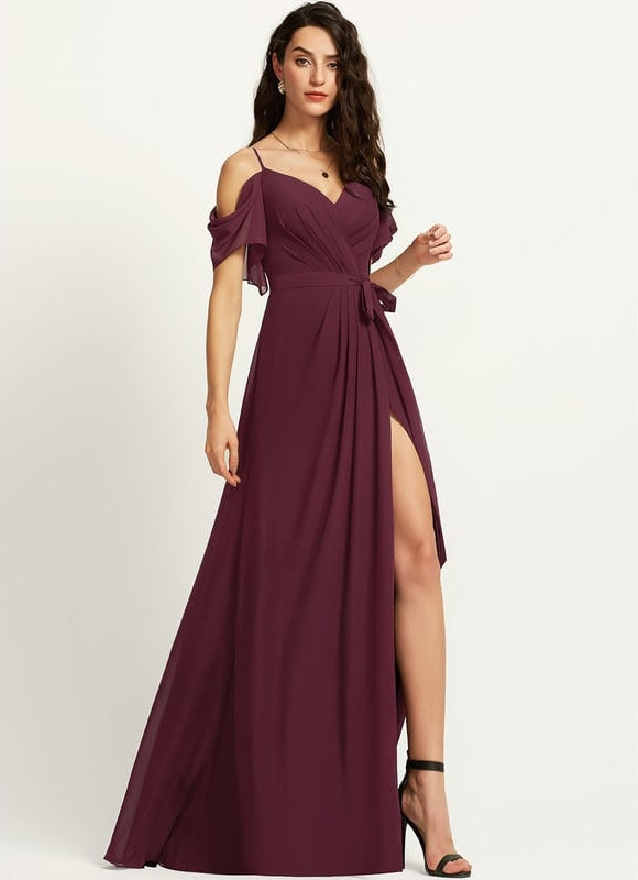 Robe Trapèze Éclat De Rubis - gallery 1
