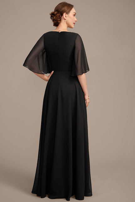 Robe Trapèze Nuit Élégante - gallery 6