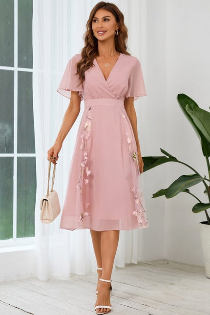 Robe Trapèze Noir Chic Aérien - gallery 6