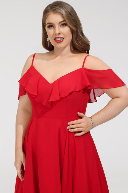 Robe Trapèze Émeraude Volante - gallery 6