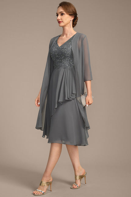 Robe Trapèze Danse Des Ombres - gallery 2