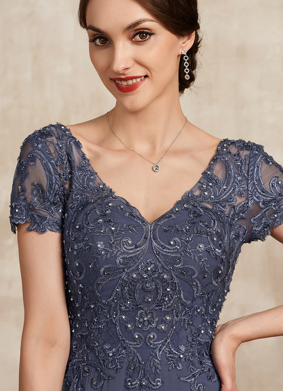 Robe Trapèze Satinée Étoilée - gallery 3