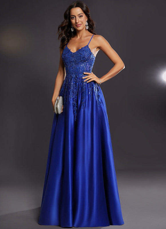 Robe Trapèze Satinée Éblouissante - gallery 6