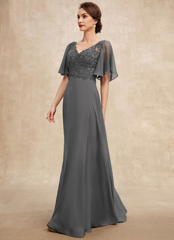 Robe Trapèze Satinée Étoilée - gallery 4