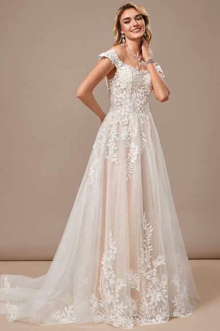 Robe Trapèze Étoile Florale - gallery 3