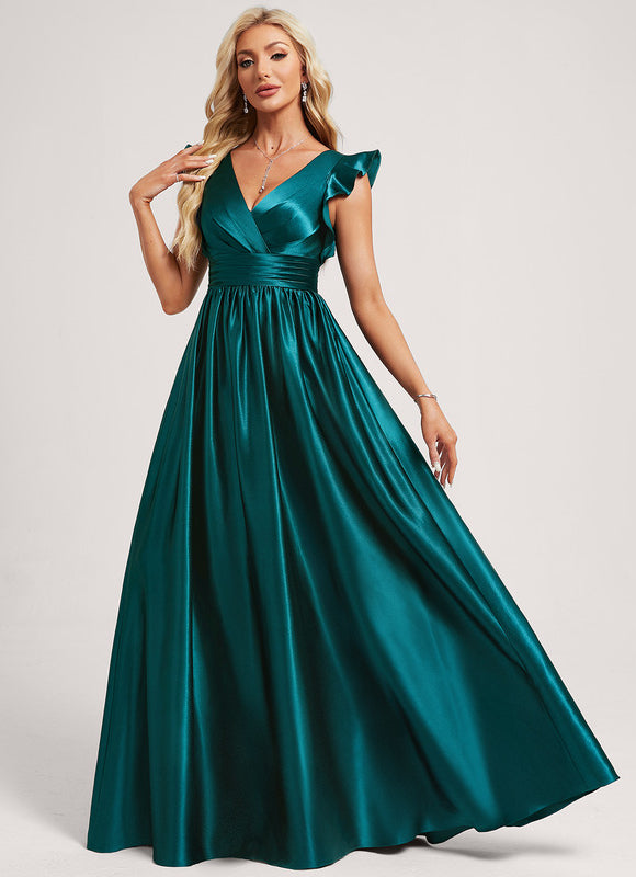Robe Trapeze Demoiselle D Honneur - gallery 1