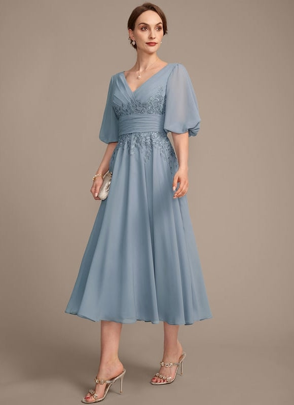 Robe Trapèze Céleste Douceur - gallery 3