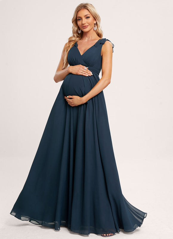 Robe Trapèze Maternité Élégante - gallery 3