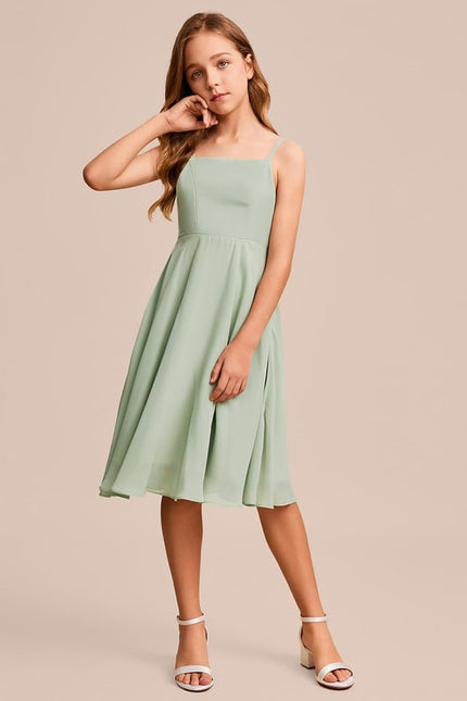 Robe Trapèze Élément Vaporeux - gallery 3