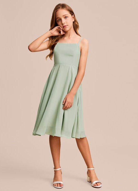 Robe Trapèze Élément Vaporeux - gallery 3