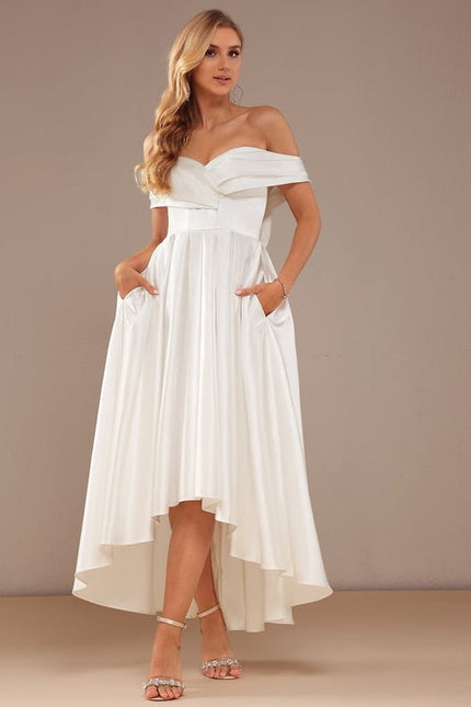 Robe Trapèze Lignée Évanescente - gallery 2