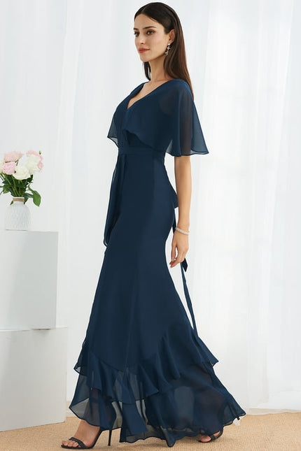 Robe Trapèze Aérienne Vert Pâle - gallery 4