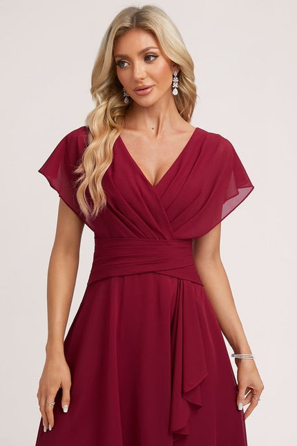 Robe Trapèze Émeraude Volante - gallery 5