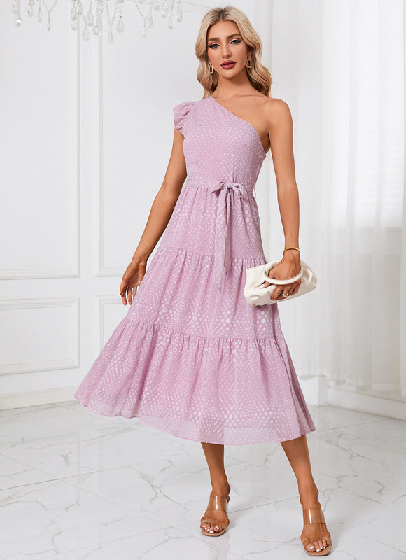Robe Trapèze Chic Asymétrique