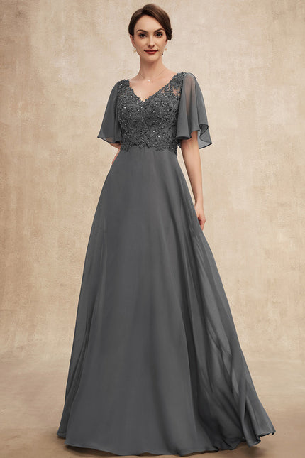 Robe Trapèze Satinée Étoilée