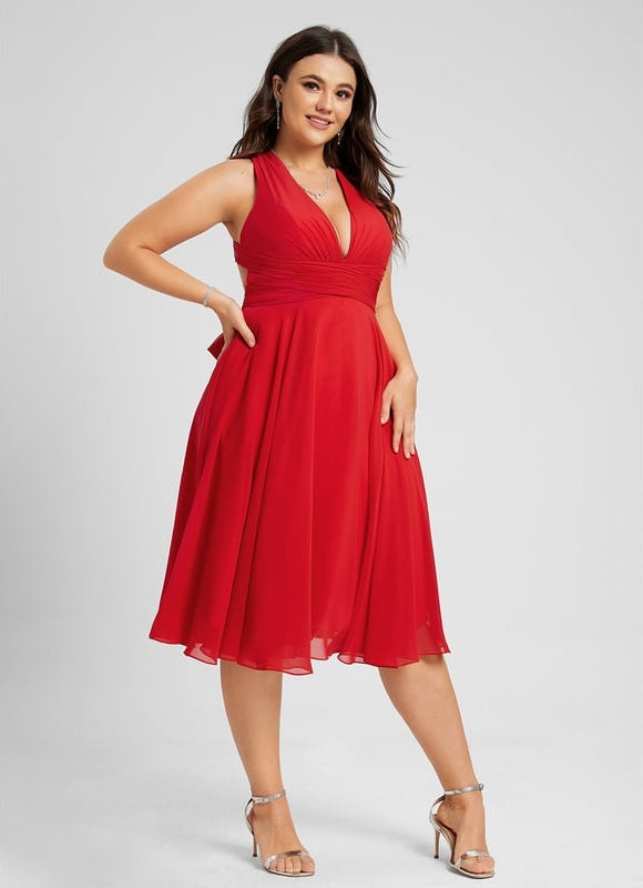 Robe Trapèze Flamme Légère - gallery 7