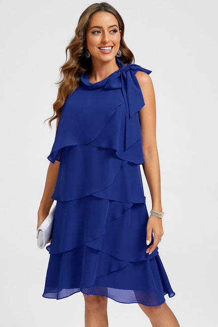 Robe Trapèze Onde Marine - gallery 1