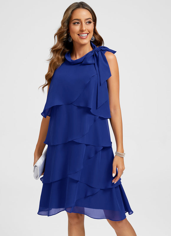 Robe Trapèze Onde Marine - gallery 1